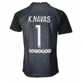 Fußballtrikots Paris Saint-Germain PSG Keylor Navas 1 Torwart Auswärtstrikot 2020-2021